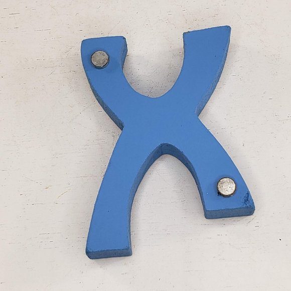 Letter X Magnet Kitchen Fridge Vintage - Picture 2 of 3
